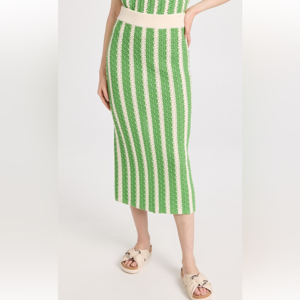 Kitri Delphine Knit Midi Skirt Small